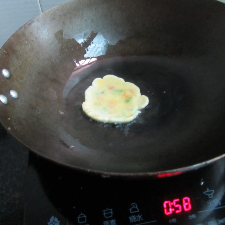 鸡蛋火腿煎饼步骤9