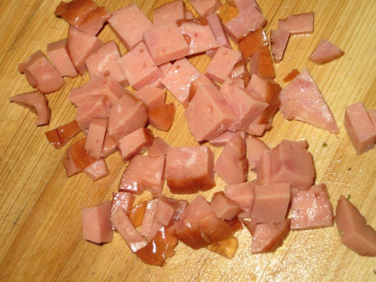 卷心菜火腿疙瘩汤步骤7