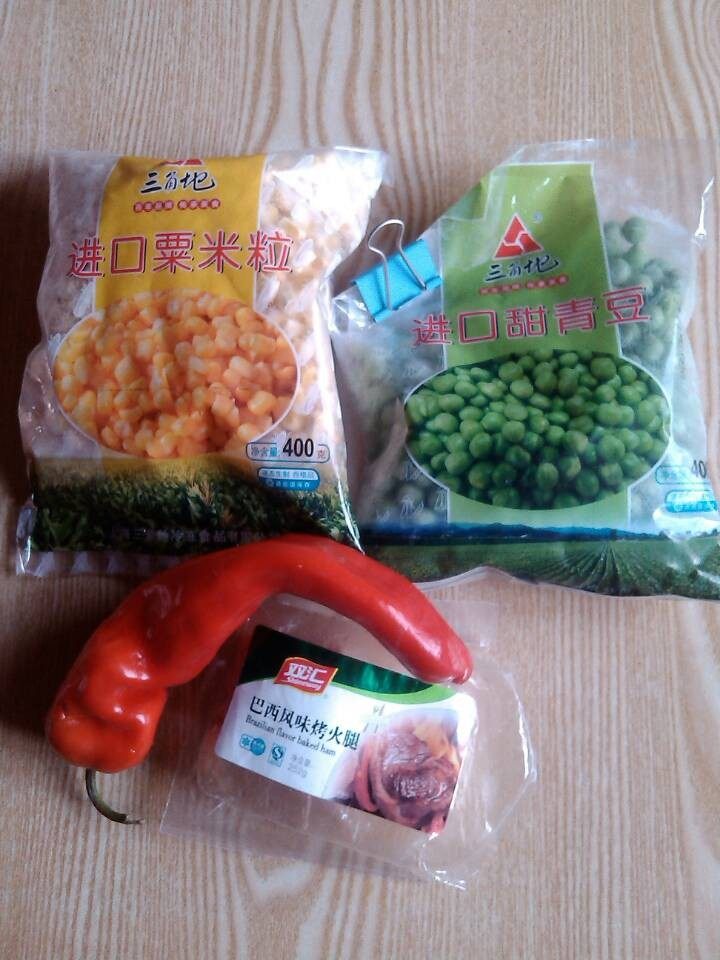 四色杂炒步骤1