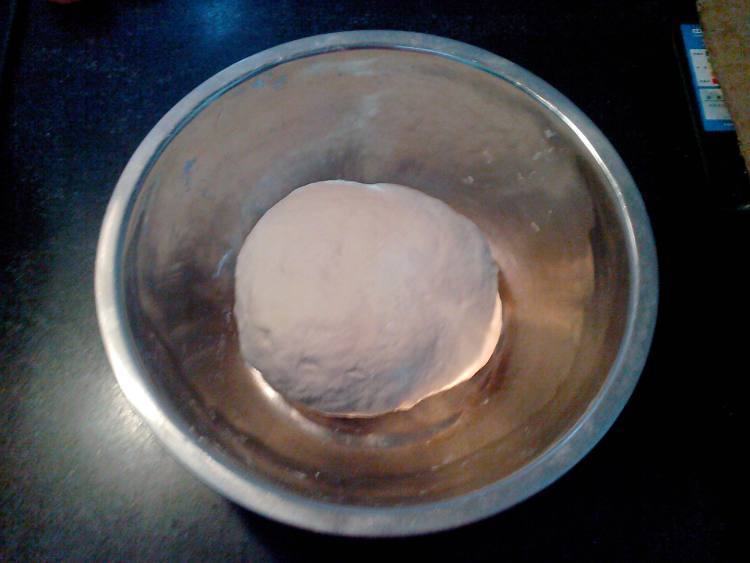 尖椒火腿馅饼步骤4