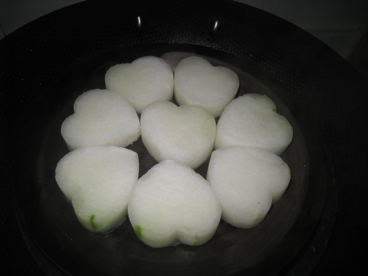火腿蒸冬瓜步骤5