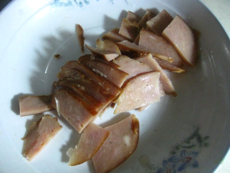 火腿炒土豆片步骤2