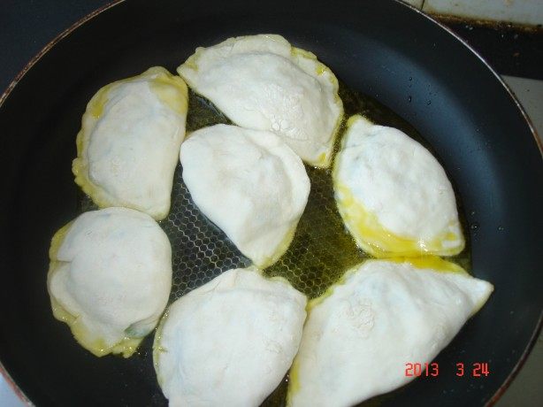 火腿豆芽盒子步骤7
