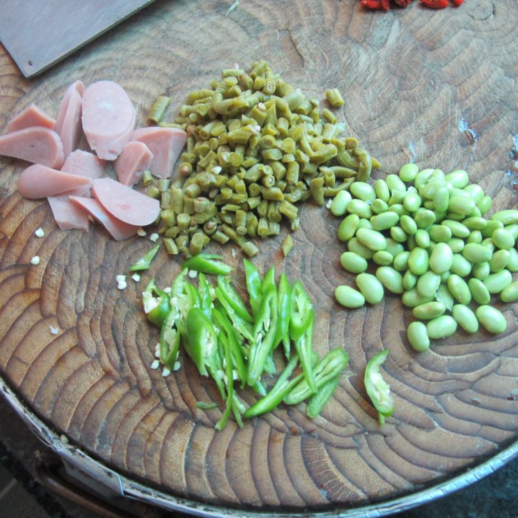 咸菜火腿寿司团步骤3