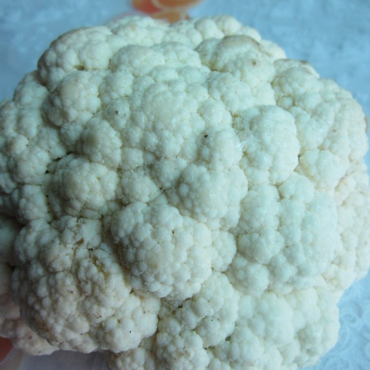 火腿烧菜花步骤2