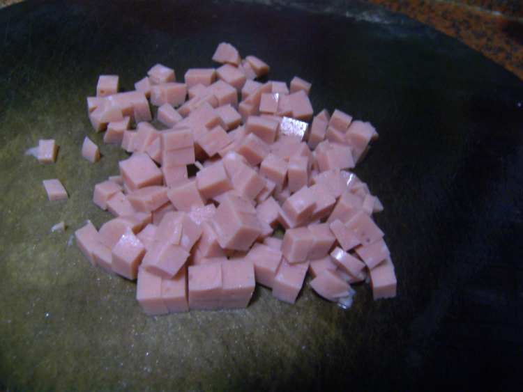 时蔬火腿PIZZA步骤7