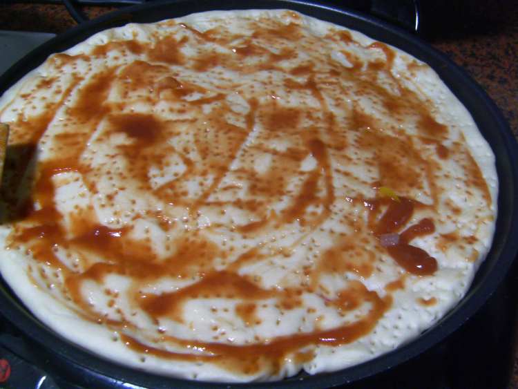 时蔬火腿PIZZA步骤11