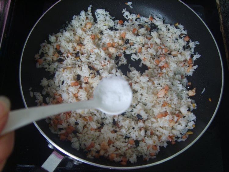 姜豉炒饭步骤8