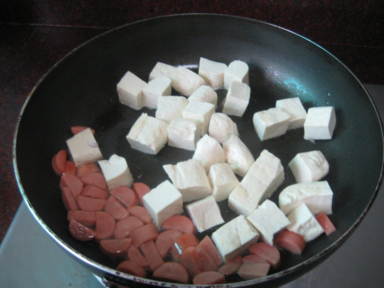 酱香孜然豆腐步骤5