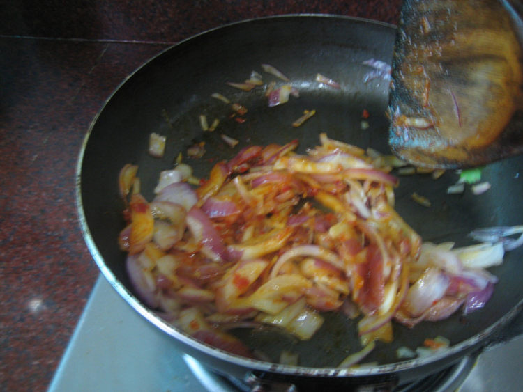 酱香孜然豆腐步骤10