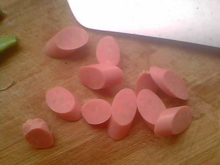 芸豆炒火腿步骤3