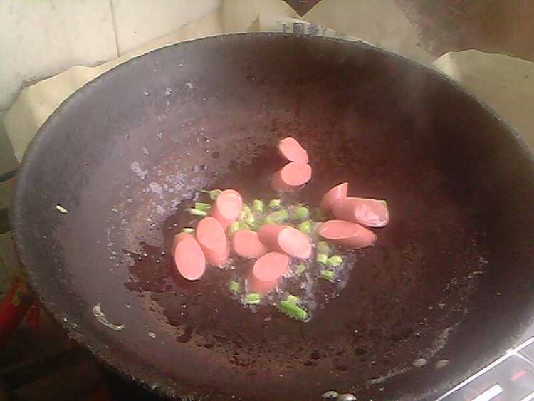芸豆炒火腿步骤8