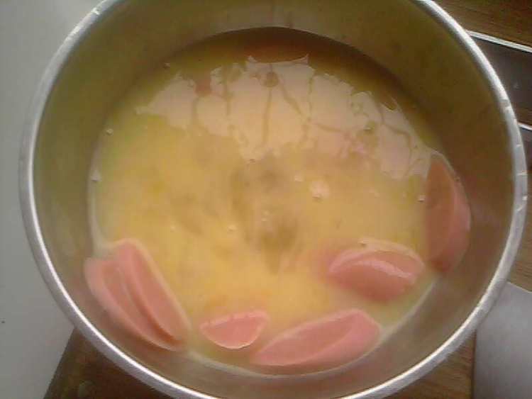 西红柿炒鸡蛋火腿步骤2