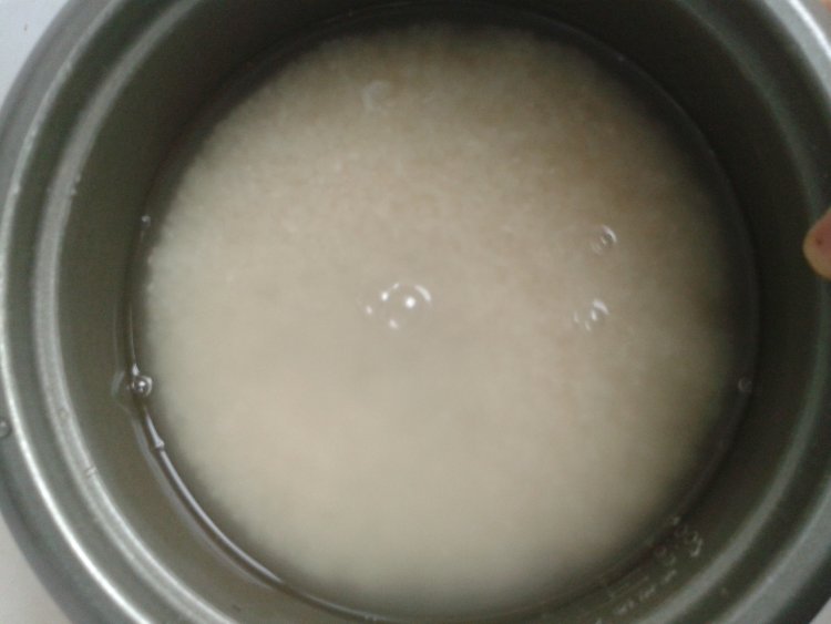 青菜火腿焖饭步骤2