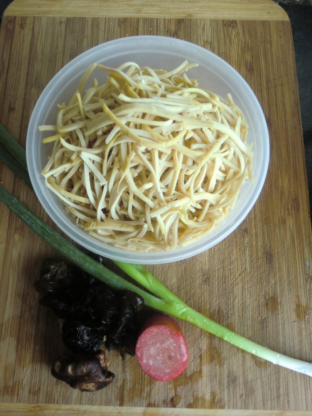 大煮干丝步骤1