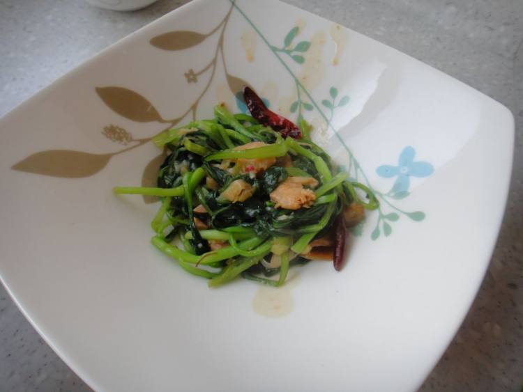 上汤鸡毛菜步骤8