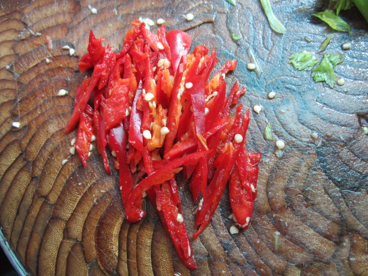 火腿榨菜丝步骤3