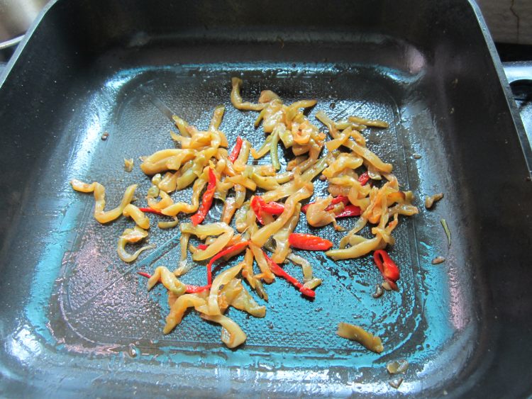火腿榨菜丝步骤4