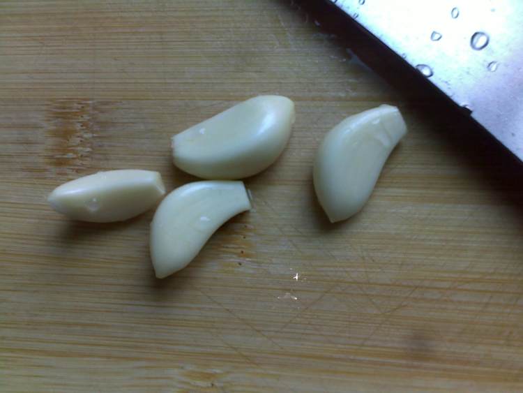火腿拌菠菜步骤7