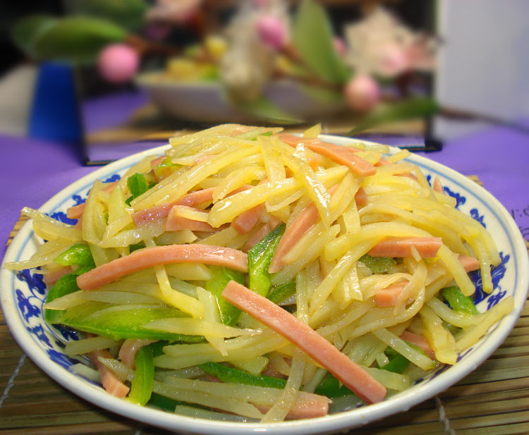 美味三丝步骤10
