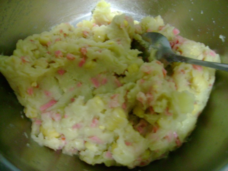 火腿玉米土豆圆步骤20