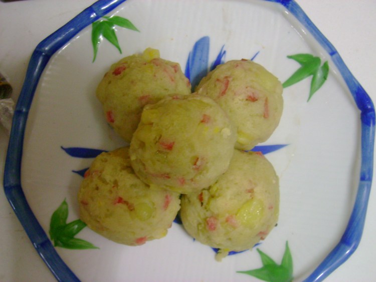 火腿玉米土豆圆步骤24