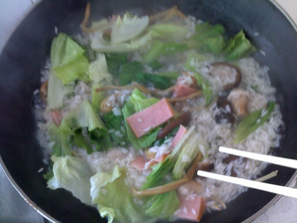 香菇营养粥步骤12