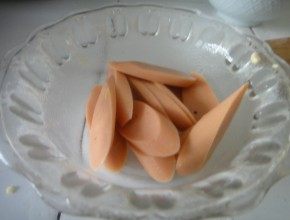 玉米青瓜炒火腿步骤3