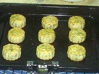 黑芝麻火腿月饼步骤16