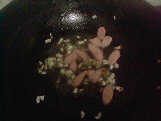 菠菜火腿炒粉条步骤5