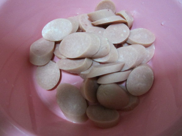 小炒火腿步骤2