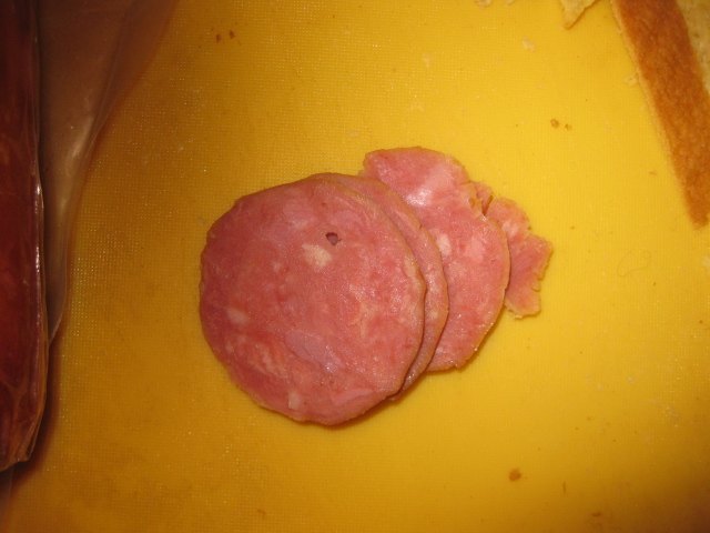 奶酪火腿三明治步骤3