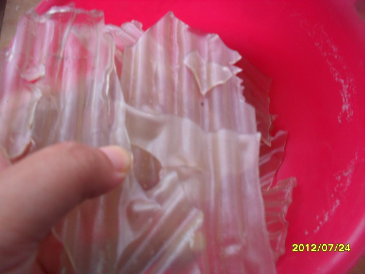 火腿土豆炖粉皮步骤1