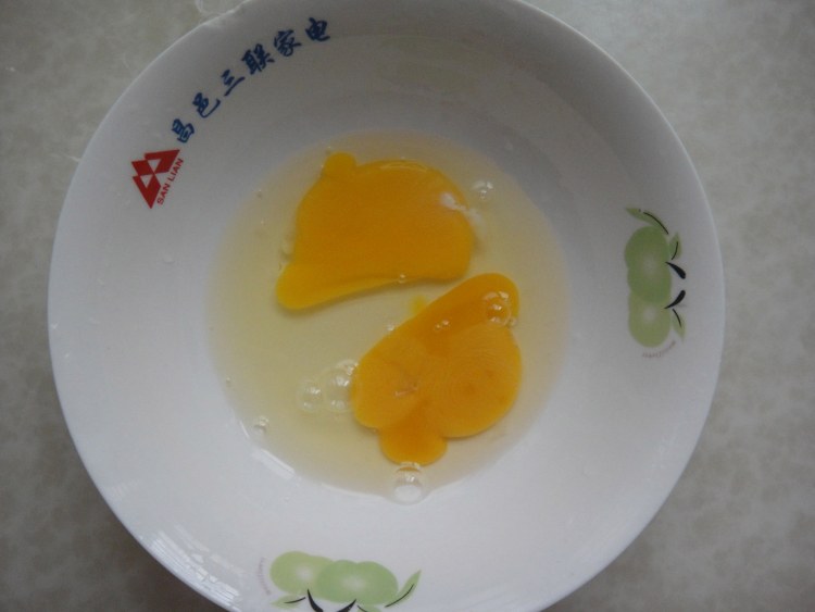 菜叶鸡蛋饼步骤1
