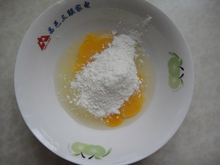 菜叶鸡蛋饼步骤6