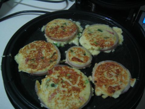 萝卜火腿鸡蛋饼步骤5