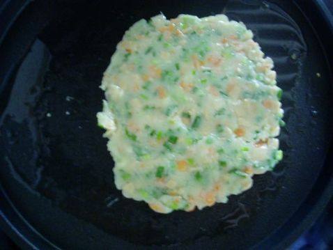 红萝卜火腿饼步骤6