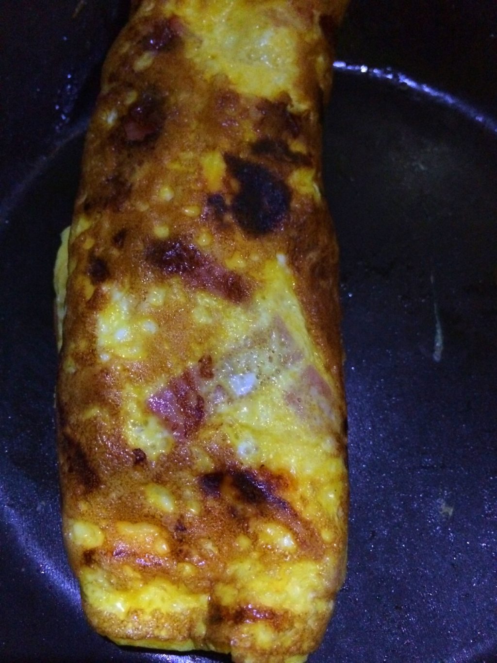 芝士火腿厚蛋烧步骤7