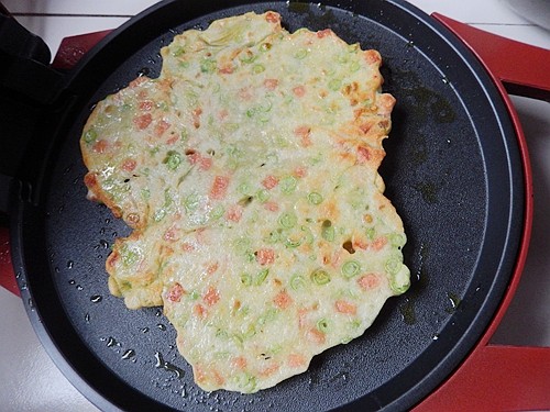 火腿豆角饼步骤10
