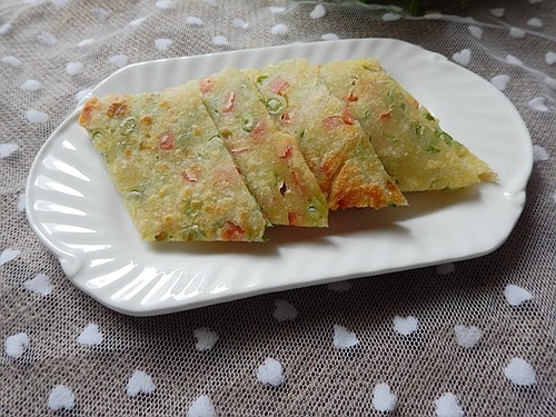 火腿豆角饼步骤12