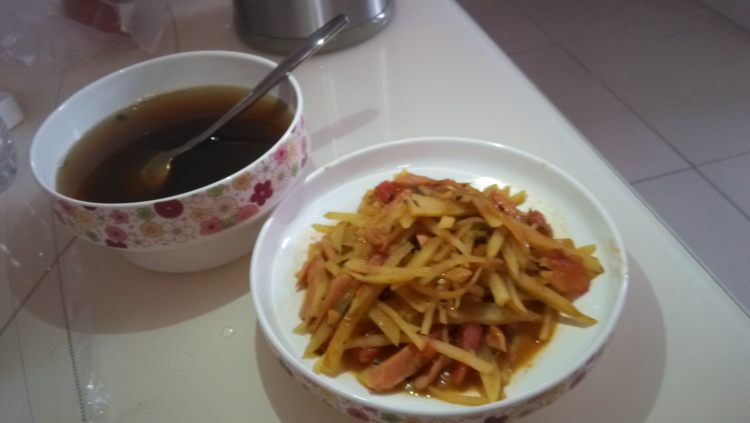 火腿西红柿酱土豆步骤10