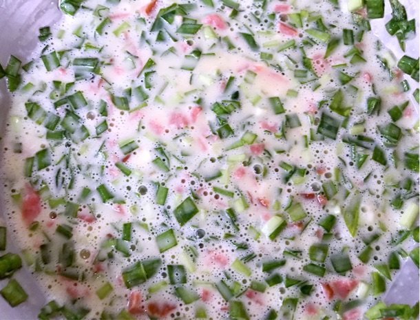 韭菜香肠鸡蛋饼步骤5