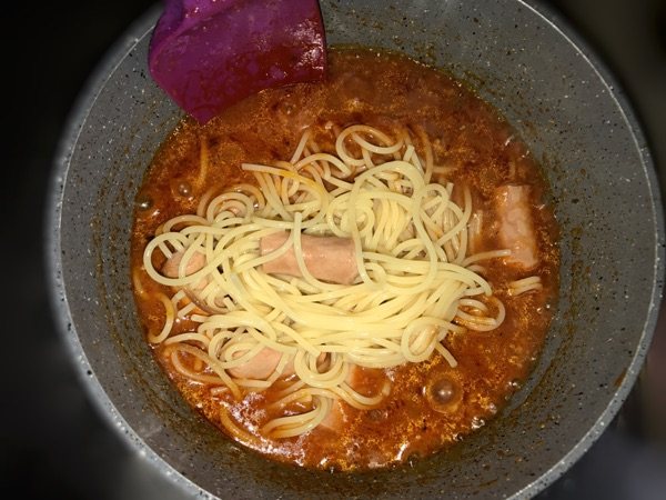 肉酱串肠意面#此刻在步骤8