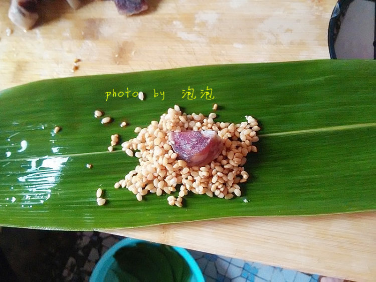 香肠蜜枣粽子#新鲜从步骤4