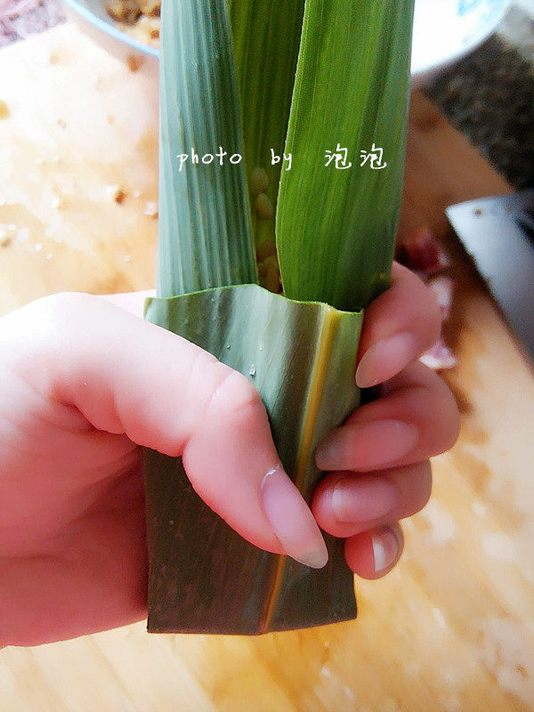 香肠蜜枣粽子#新鲜从步骤7