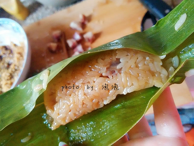 香肠蜜枣粽子#新鲜从步骤9