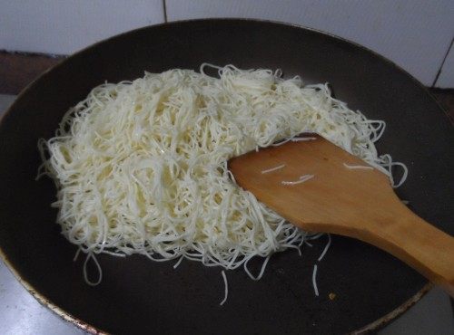豆角炒面#多效护理一步骤5