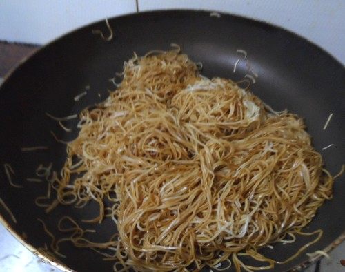 豆角炒面#多效护理一步骤6