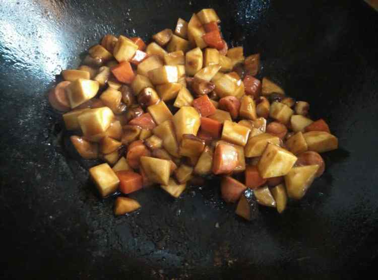 芋头香菇饭步骤4