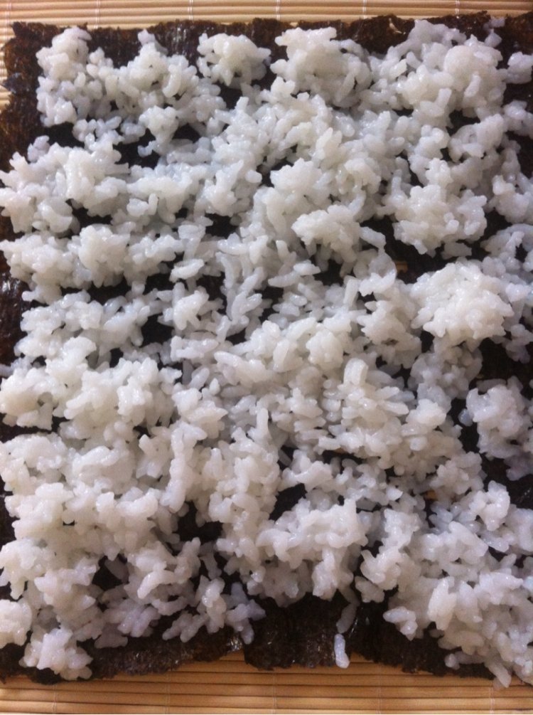 紫菜包饭简版步骤3